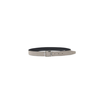 Gray Leather Belt Antony Morato Luxury Accessory For Men