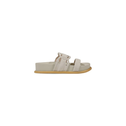 Gray Leather Sandals Liu Jo Loren 06 SA5125 PX002 Women's