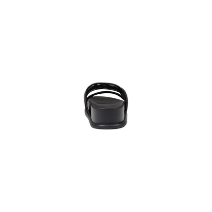 Liu Jo Loren 06 Leather Sandals Black Double Strap