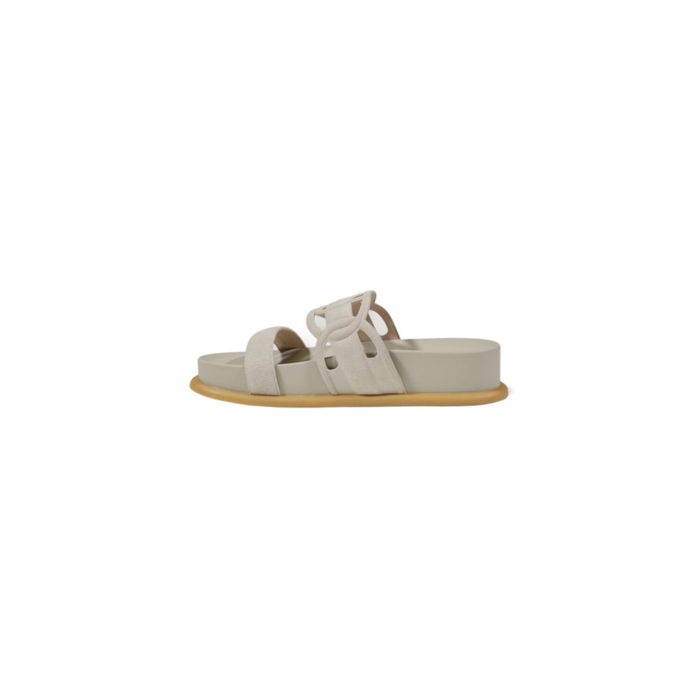 Gray Leather Sandals Liu Jo Loren 06 SA5125 PX002 Women's