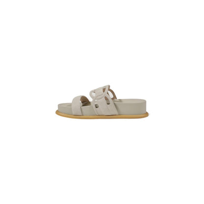 Gray Leather Sandals Liu Jo Loren 06 SA5125 PX002 Women's