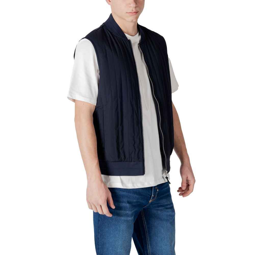 Antony Morato Blue Cotton Jackets & Coat