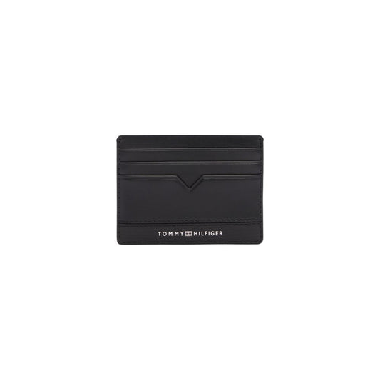 Tommy Hilfiger TH BUSINESS CC Leather Cardholder - Black