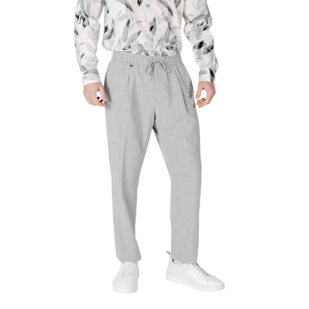 Antony Morato Gray Polyester Pant