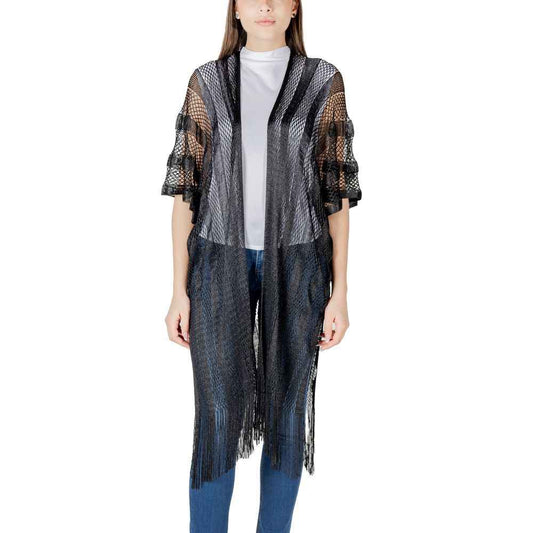 Liu Jo Black Polyester Scarf