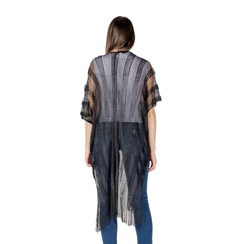 Liu Jo Black Polyester Scarf