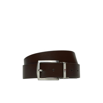 Tommy Hilfiger Denton 3.5 Leather Belt Reversible Black