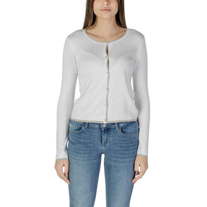 Liu Jo White Viscose Cardigan