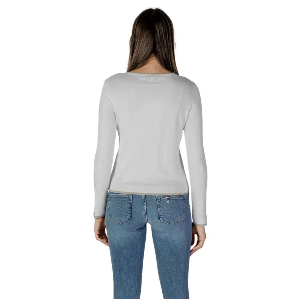 Liu Jo White Viscose Cardigan