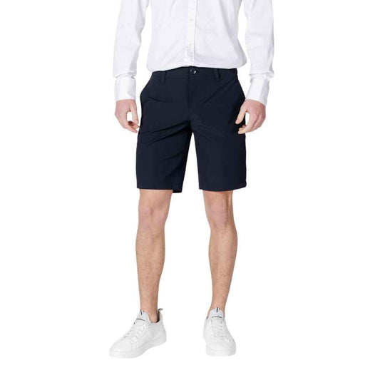 Armani Exchange Blue Polyamide Bermuda