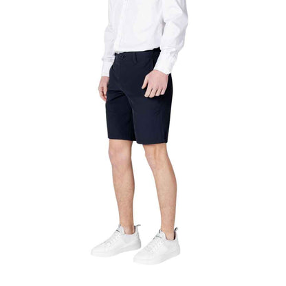 Armani Exchange Blue Polyamide Bermuda