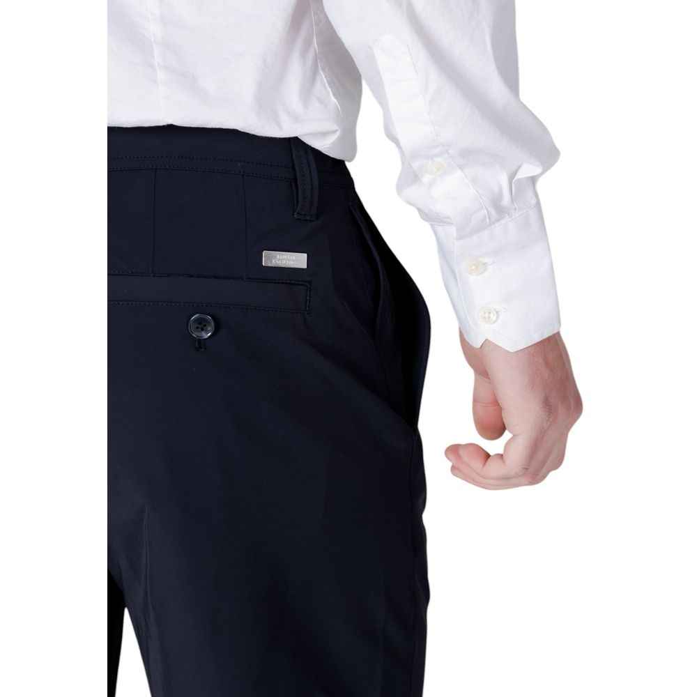 Armani Exchange Blue Polyamide Bermuda