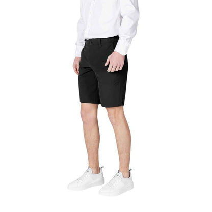 Armani Exchange Black Polyamide Bermuda