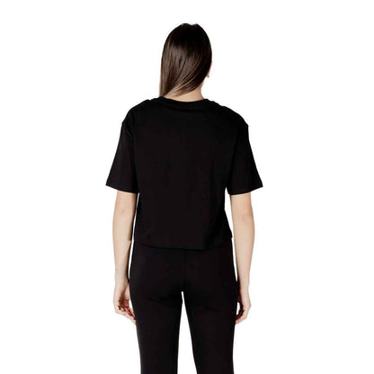Armani Exchange Black Cotton T-Shirt