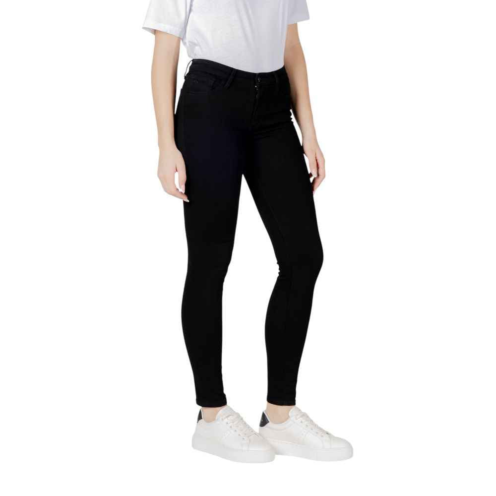 Armani Exchange Black Cotton Skinny Jean