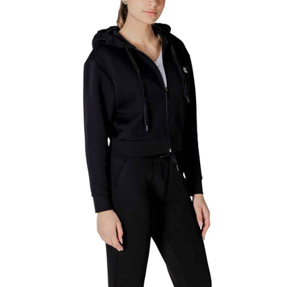 Armani Exchange Black Cotton Hoody