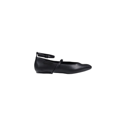 Armani Exchange XDD004 XV841 Polyester Flats – Black