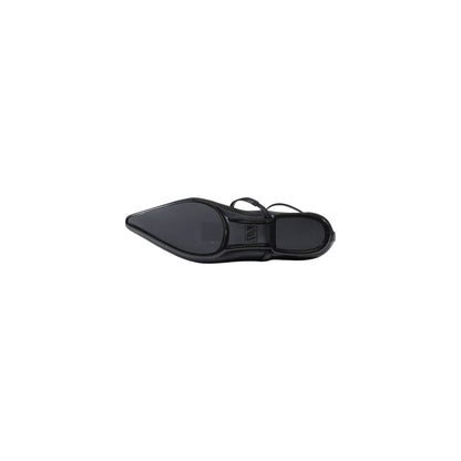 Armani Exchange XDD004 XV841 Polyester Flats – Black
