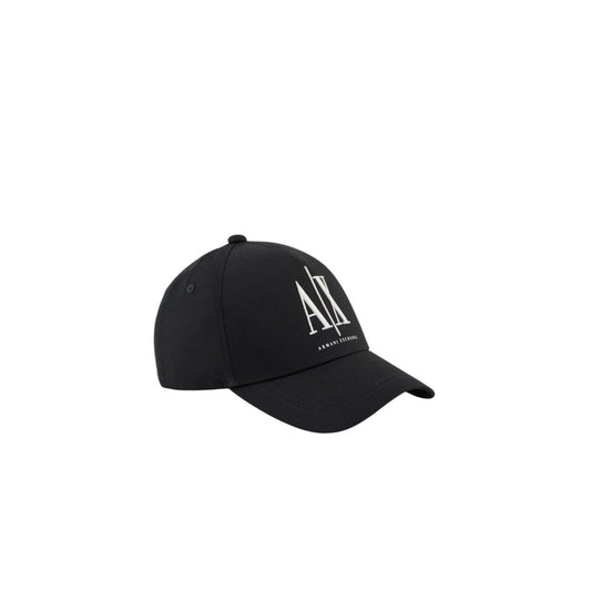 Armani Exchange XM000811 Cotton Cap Black Baseball Hat