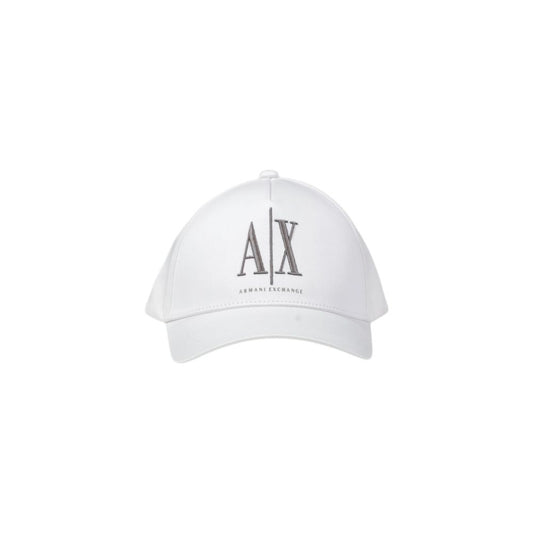 Armani Exchange XM000811 Cotton Baseball Cap White