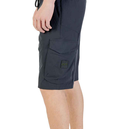 Hugo Boss Blue Polyester Bermuda