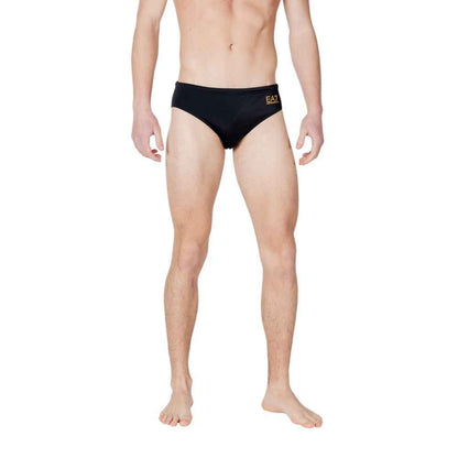 EA7 Emporio Armani Bicolor Polyester Swim Brief