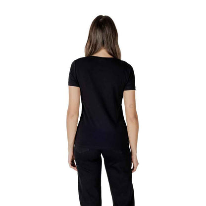 EA7 Emporio Armani Cotton T-Shirt - Black Size Medium