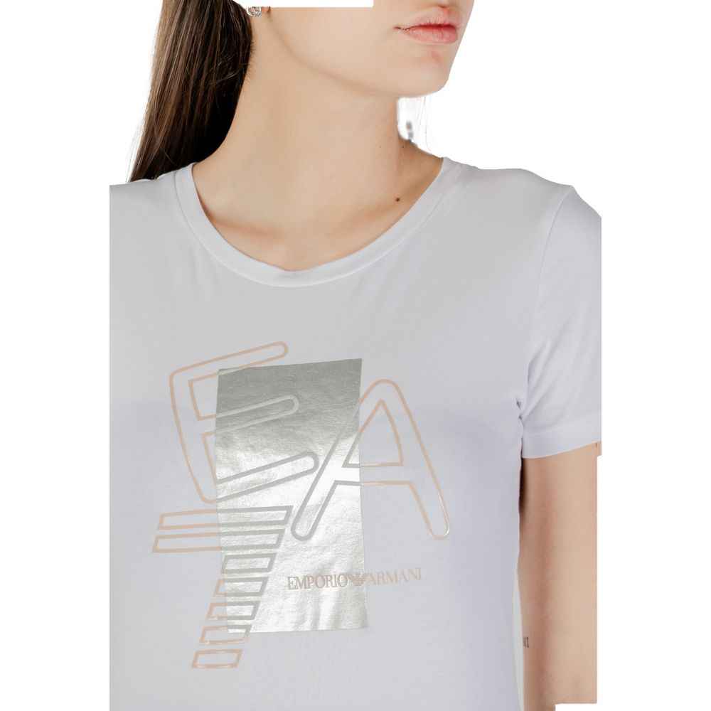 EA7 Emporio Armani 7W000187 AF10373 Cotton T Shirt White