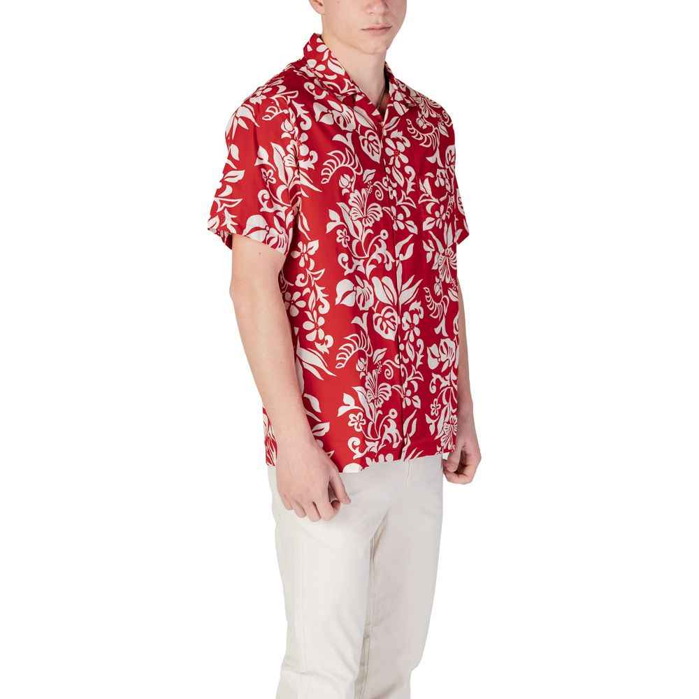 Replay Red Cotton Shortsleeve