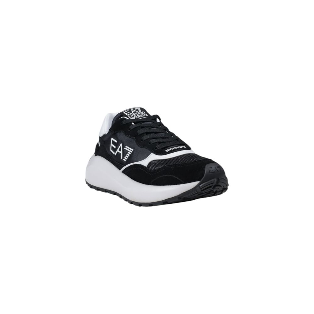 Emporio Armani XK401 Polyamide Sneaker Black And White
