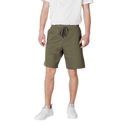Replay Green Cotton Bermuda