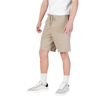Replay Beige Cotton Bermuda