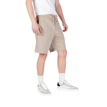 Replay Beige Cotton Bermuda