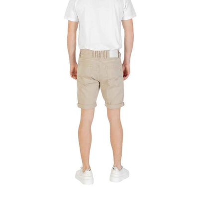 Replay Green Cotton Bermuda