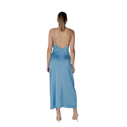 Vila Clothes Turquoise Polyester Long
