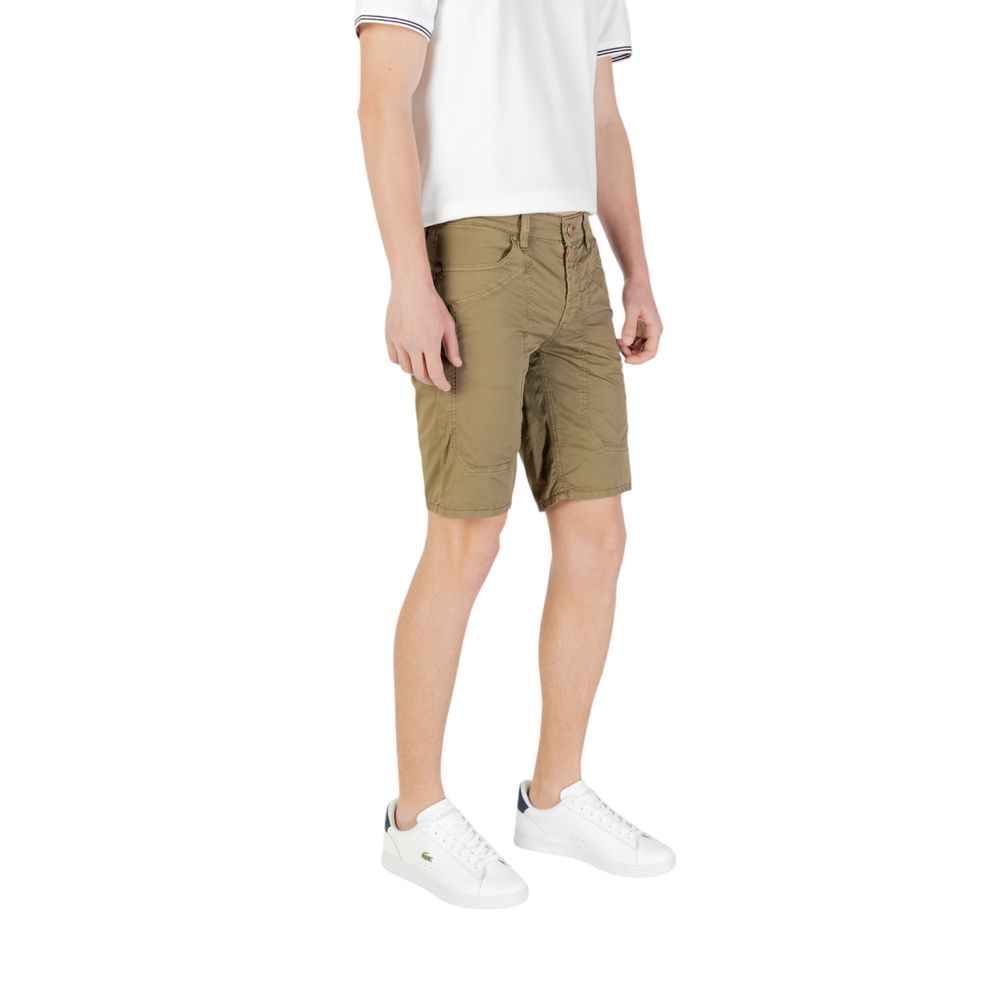 Jeckerson Green Cotton Bermuda