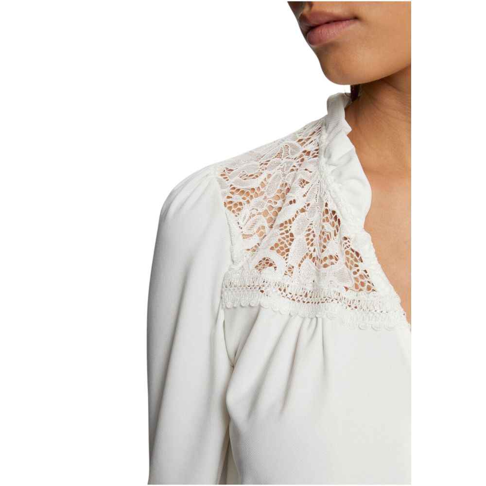 Morgan De Toi White Polyester Shirt