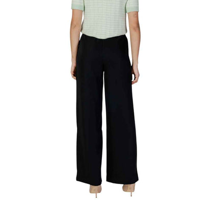 Morgan De Toi Black Polyester Pant