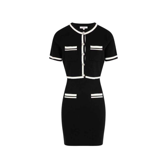 Morgan De Toi Black Viscose Short