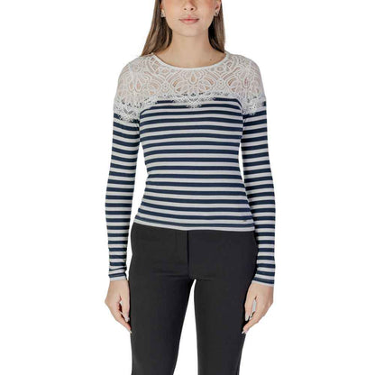 Morgan De Toi White Recycled Polyester Long Sleeve