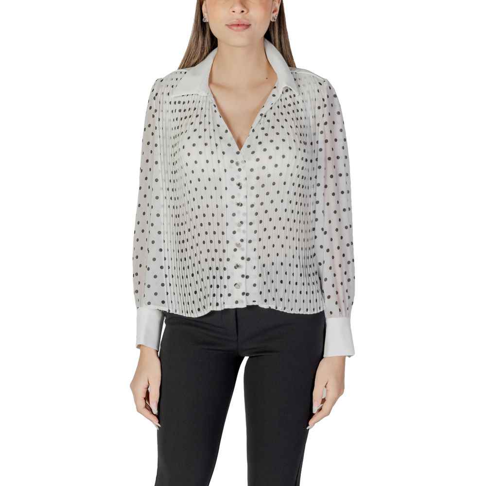 Morgan De Toi White Polyester Blouse