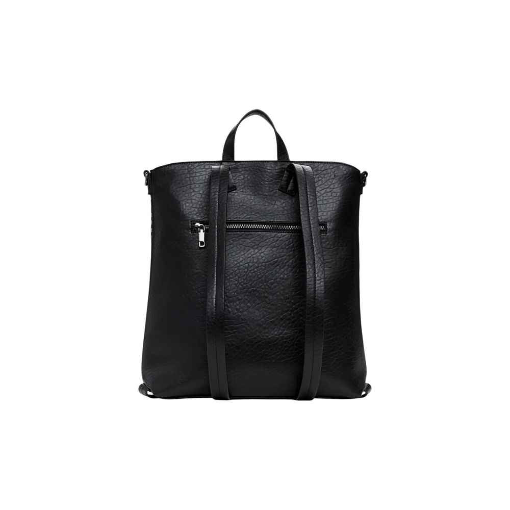 Desigual Black Polyethylene Backpack