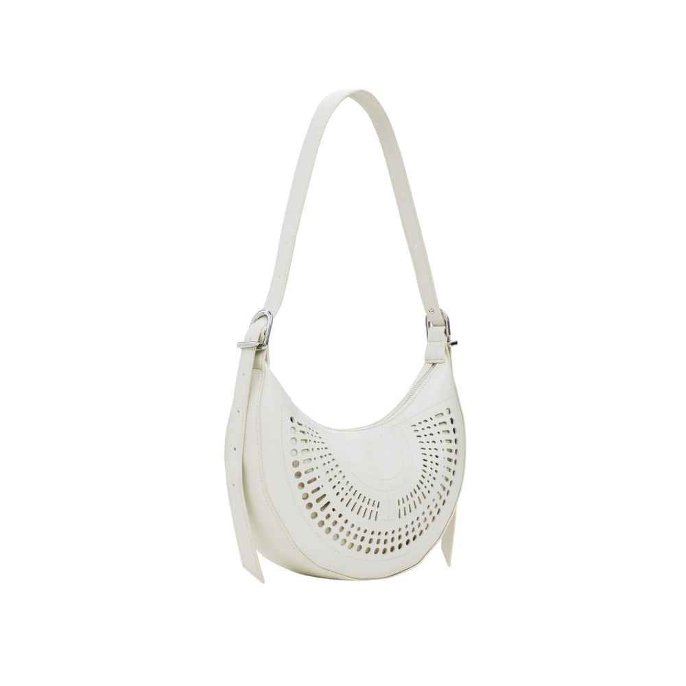 Desigual White Polyethylene Handbag