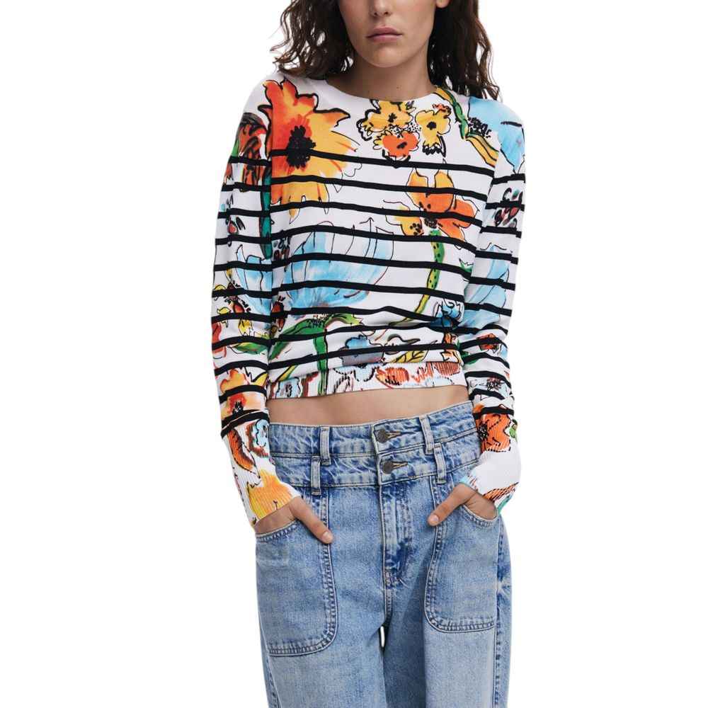 Desigual White Viscose Sportswear