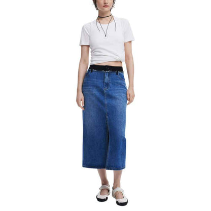 Desigual Blue Polyester Long