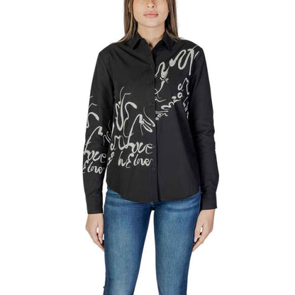 Desigual Black Cotton Shirt