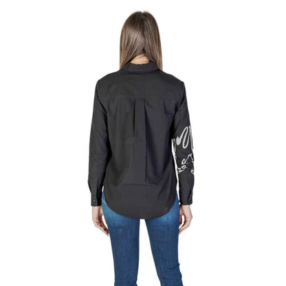 Desigual Black Cotton Shirt