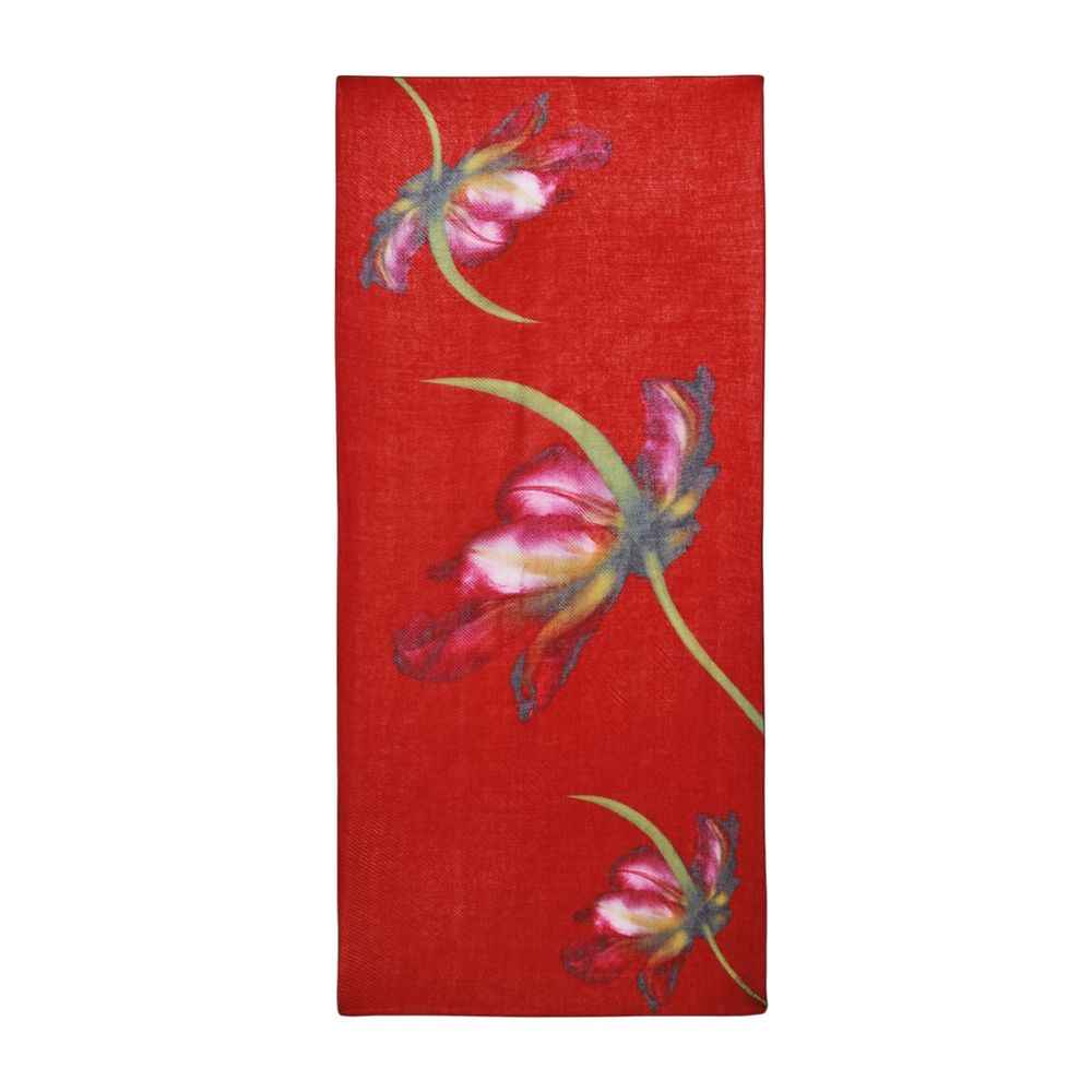 Desigual Orange Polyester Scarf
