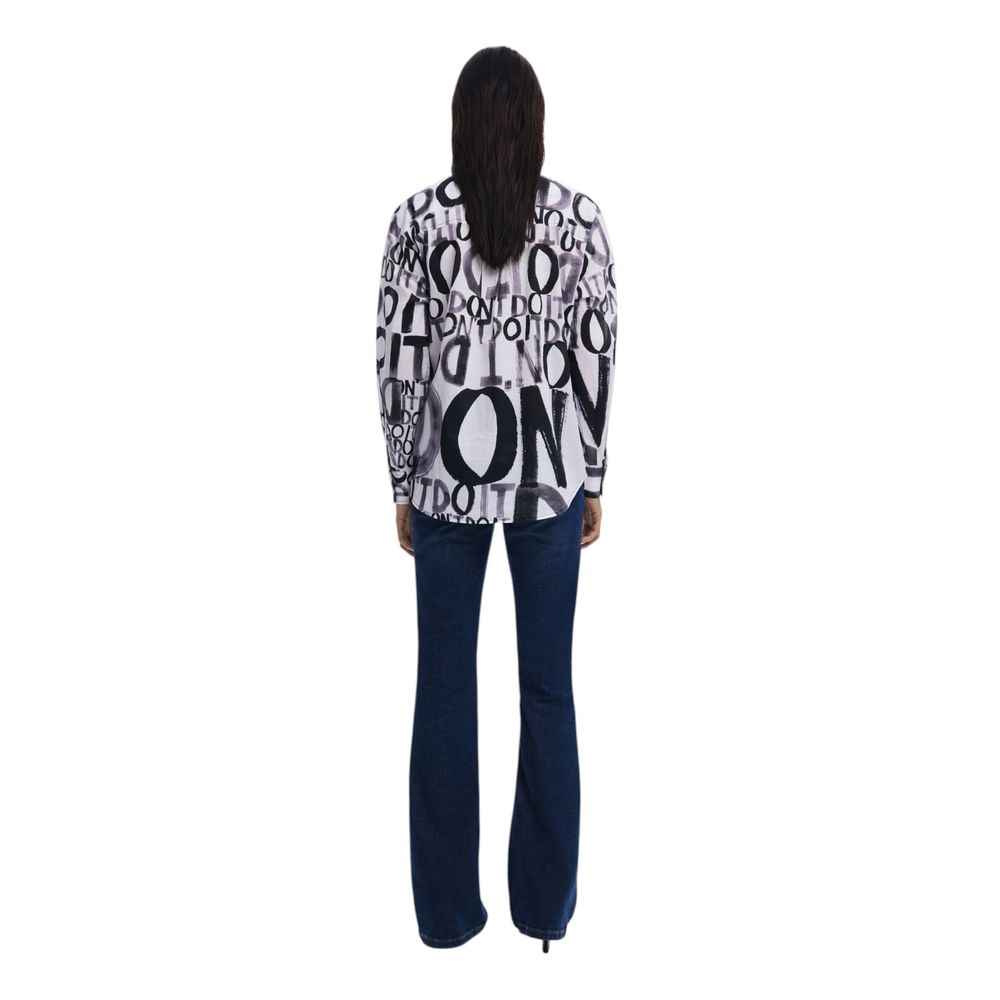 Desigual Black Cotton Shirt
