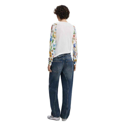 Desigual White Viscose Sportswear